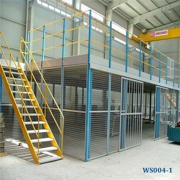 Warehouse Storage Steel Rack Supported Mezzanine Floor
